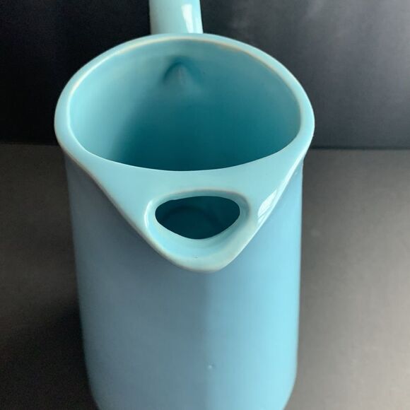 USA Vintage Robin Egg Blue Vintage Pitcher - Picture 7 of 9